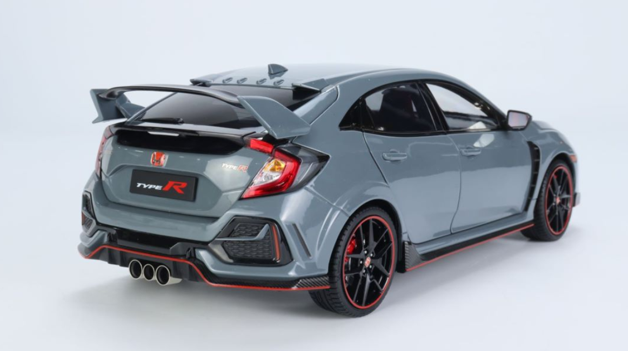 LCD 2020 Honda Civic Type-R (FK8) Grey 1:18