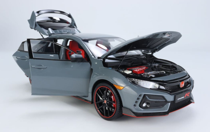 LCD 2020 Honda Civic Type-R (FK8) Grey 1:18