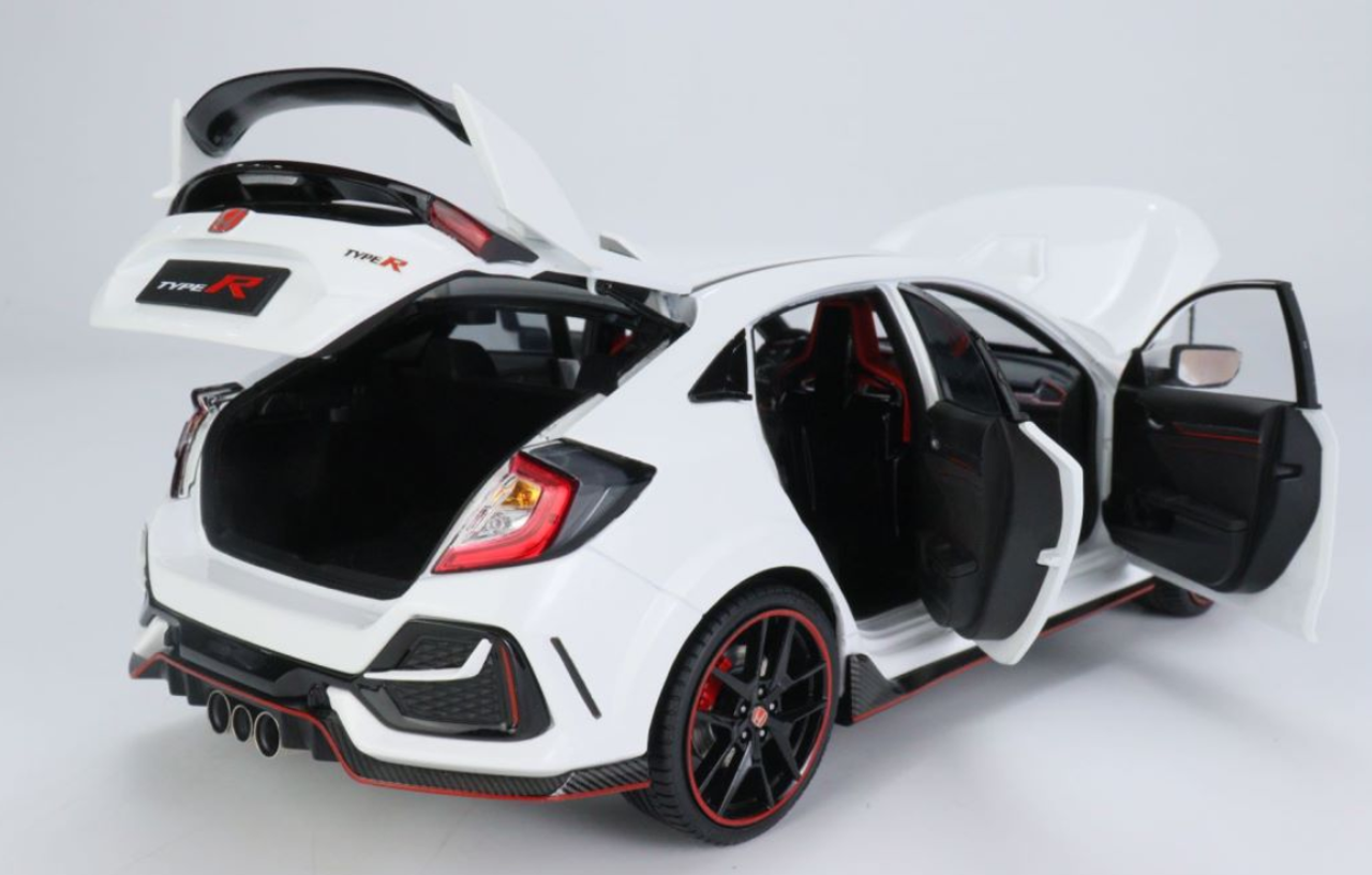 LCD 2020 Honda Civic Type-R (FK8) White 1:18