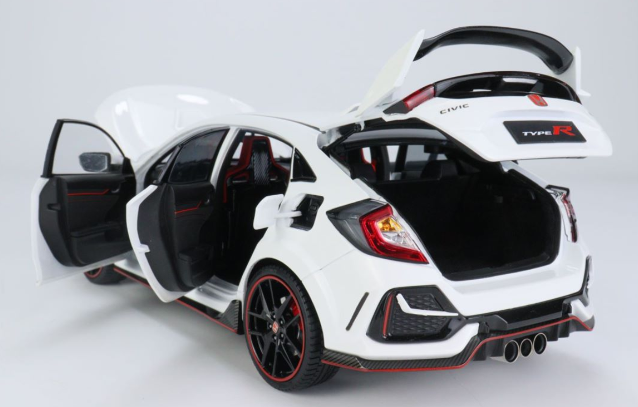 LCD 2020 Honda Civic Type-R (FK8) White 1:18