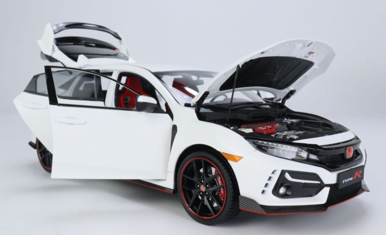 LCD 2020 Honda Civic Type-R (FK8) White 1:18