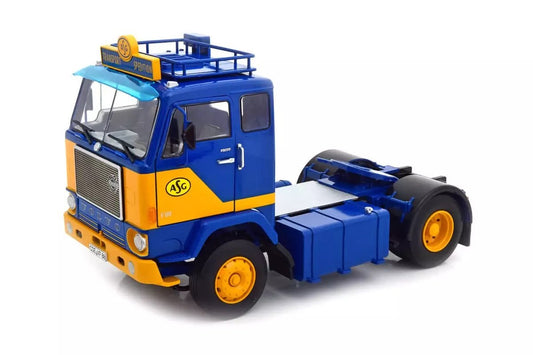 Road Kings Volvo F88 ASG 1965 Blue/Yellow 1:18