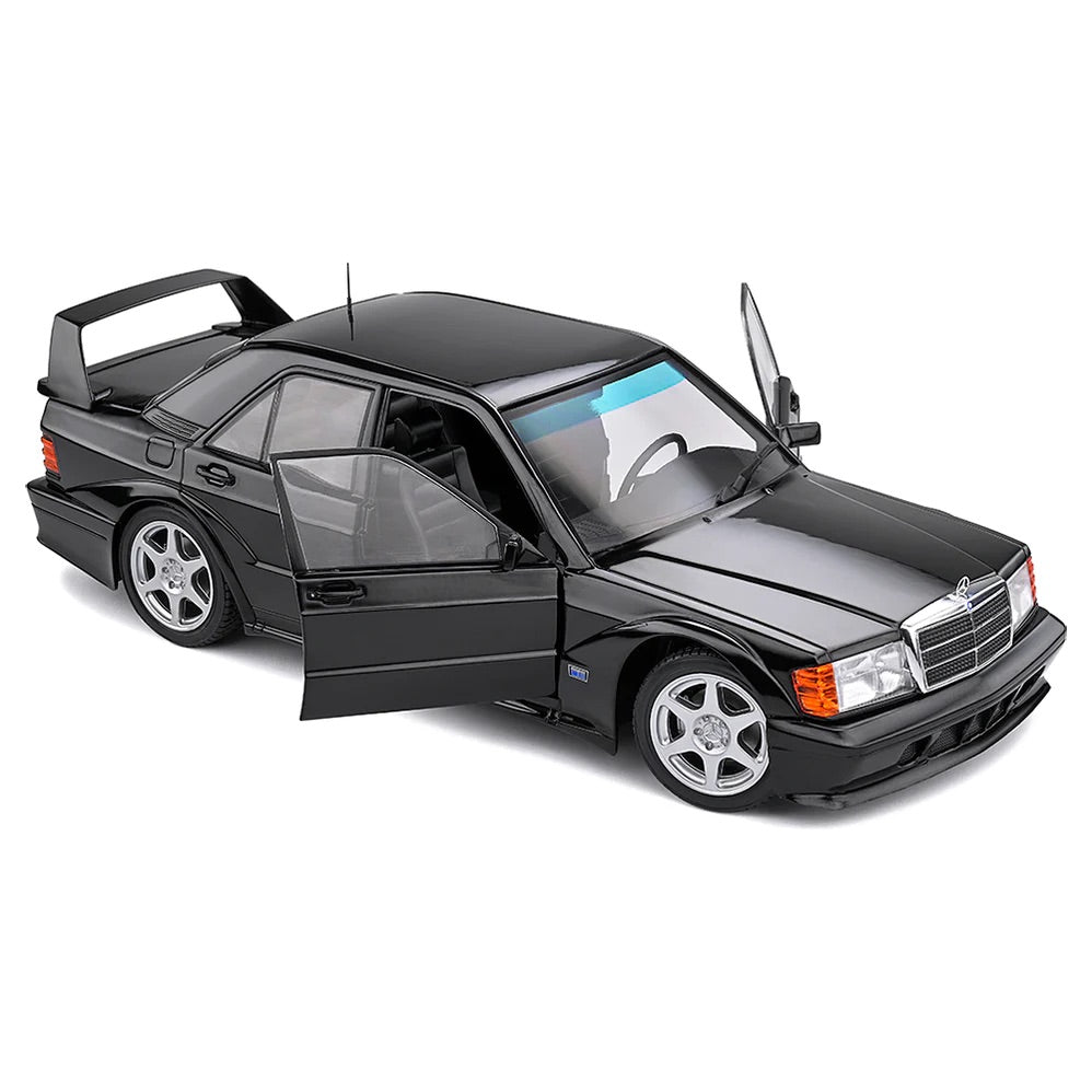 Solido 1990 Mercedes-Benz 190 (W201) EVO II Black 1:18 DAMAGED