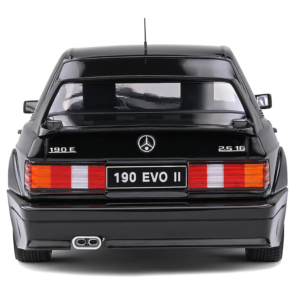 Solido 1990 Mercedes-Benz 190 (W201) EVO II Black 1:18