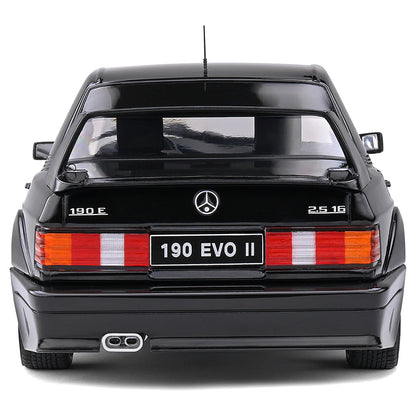 Solido 1990 Mercedes-Benz 190 (W201) EVO II Black 1:18 DAMAGED