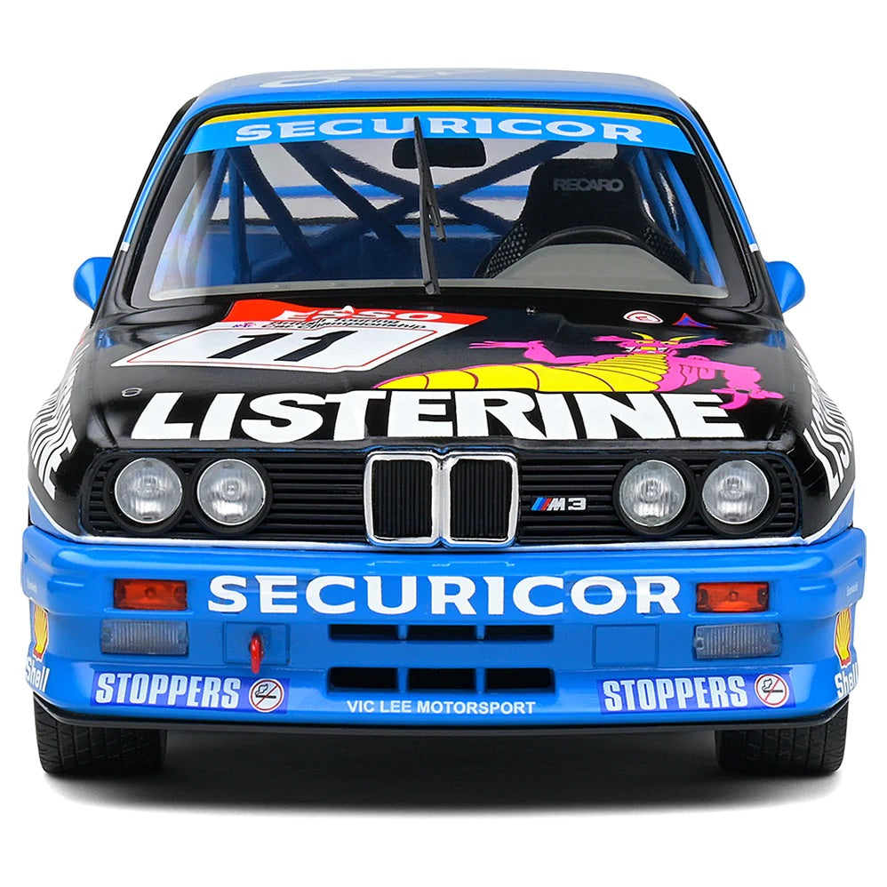 Solido 1991 1:18 Bmw E30 M3 Blue Btcc