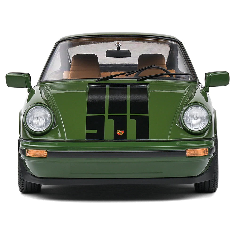 Solido 1978 Porsche 911 SC Olive Green 1:18