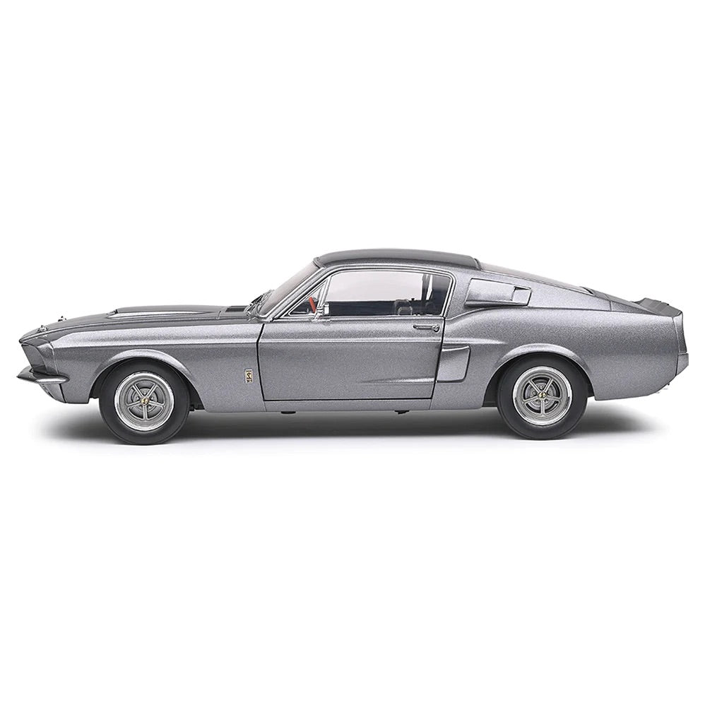 Solido 1967 Ford Shelby Mustang GT500 Grey w/ Black Stripes 1:18