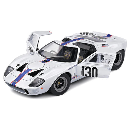 Solido 1:18 Ford Gt40 Mk1 White Targa Florio 1967