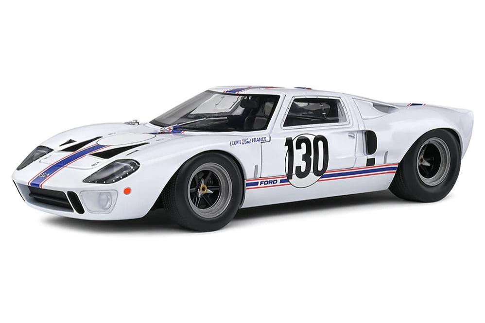 Solido 1:18 Ford Gt40 Mk1 White Targa Florio 1967