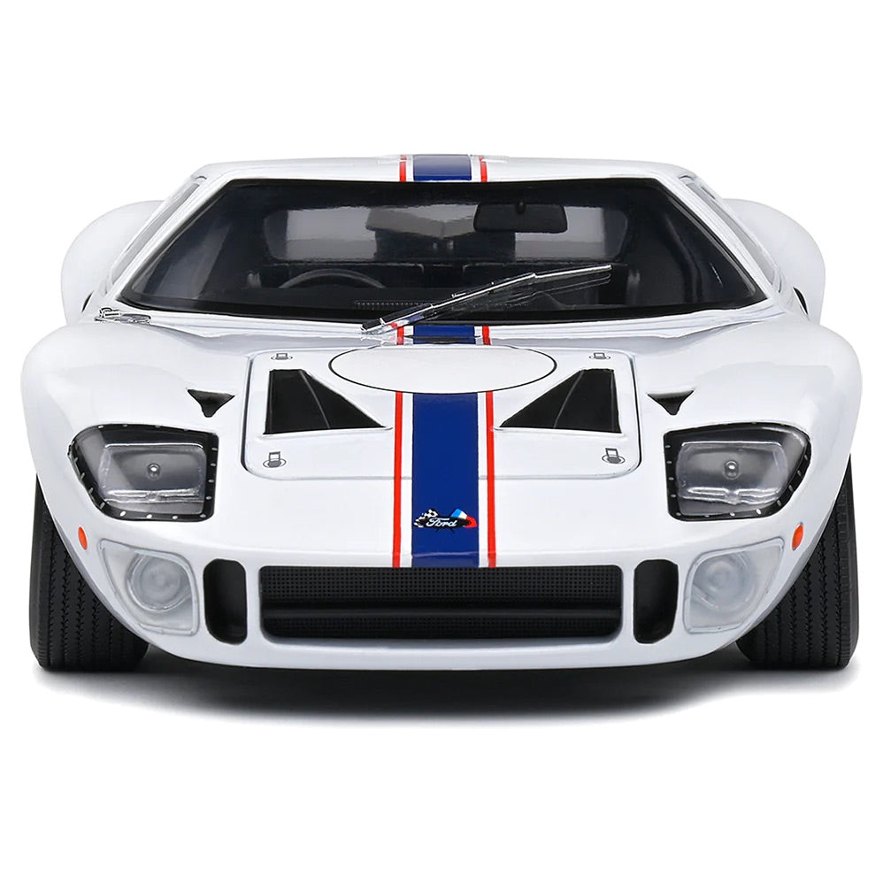 Solido 1:18 Ford Gt40 Mk1 White Targa Florio 1967