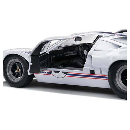 Solido 1:18 Ford Gt40 Mk1 White Targa Florio 1967