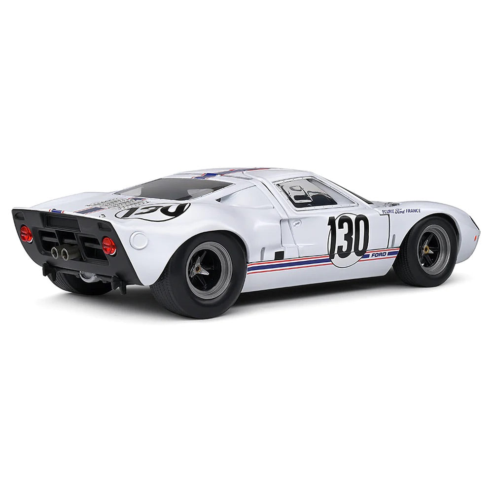 Solido 1:18 Ford Gt40 Mk1 White Targa Florio 1967