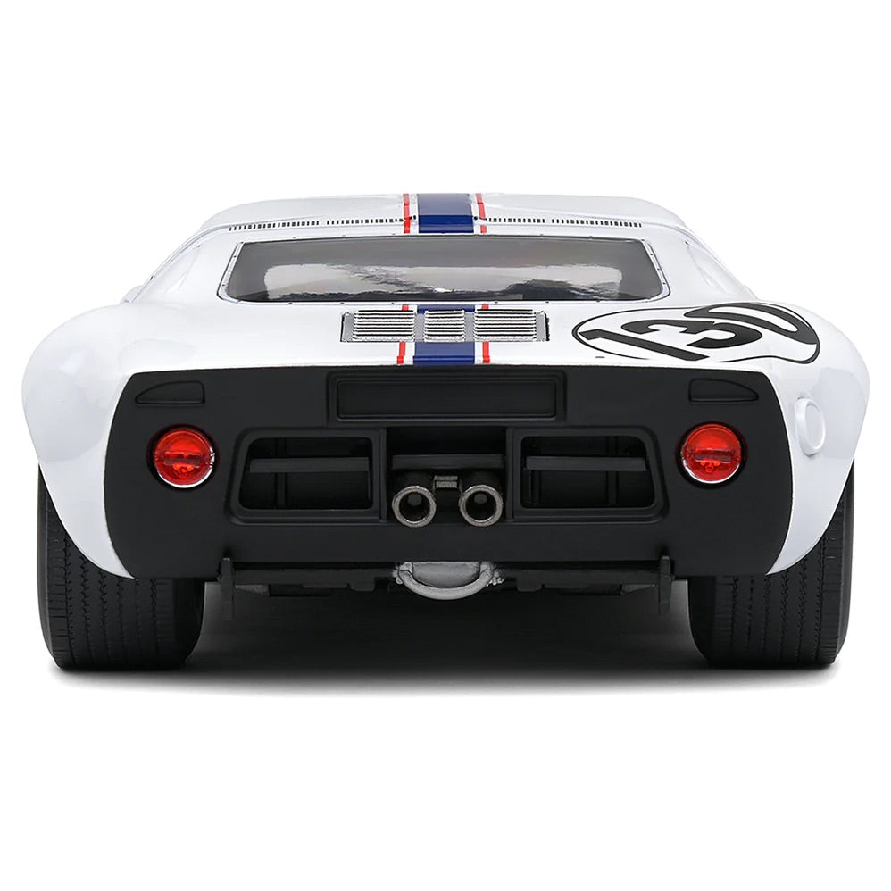 Solido 1:18 Ford Gt40 Mk1 White Targa Florio 1967