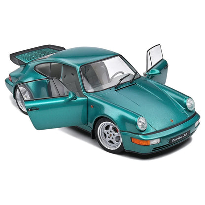 Solido 1991 Porsche 964 Turbo Wimbledon Green Metallic 1:18