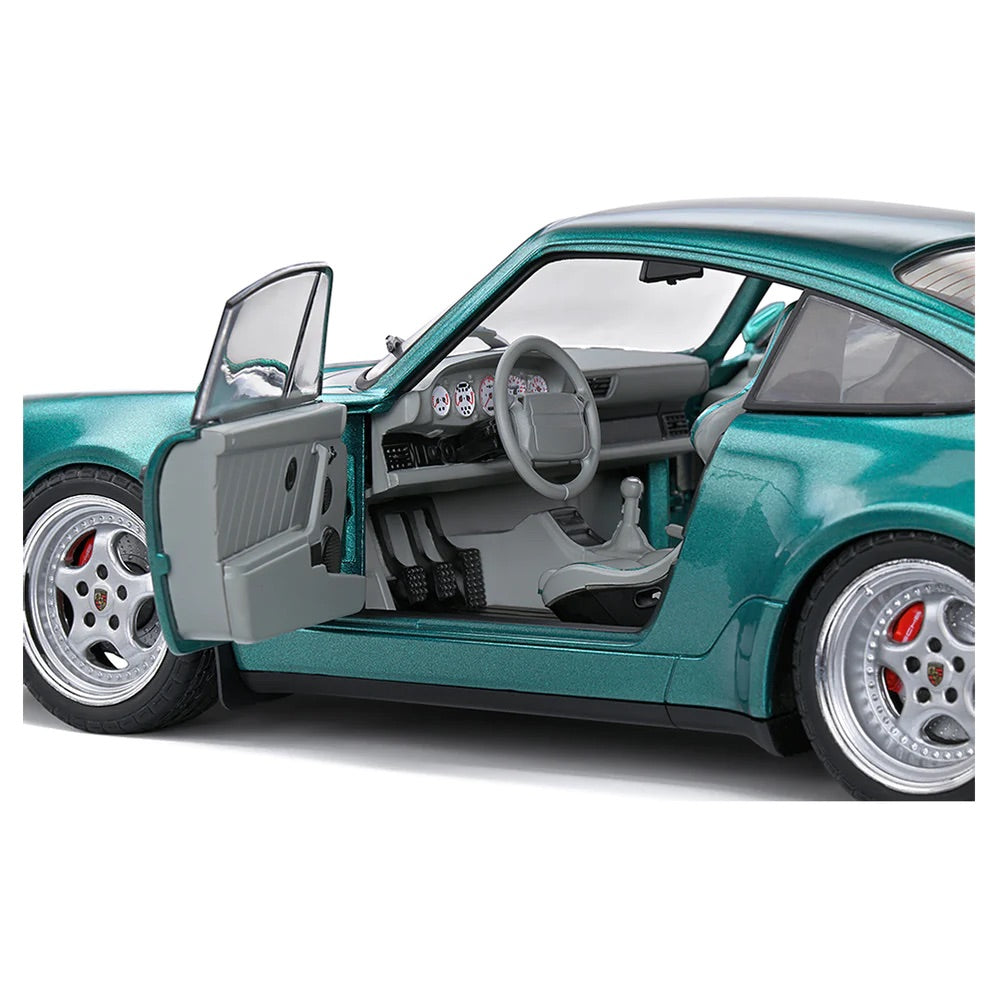 Solido 1991 Porsche 964 Turbo Wimbledon Green Metallic 1:18