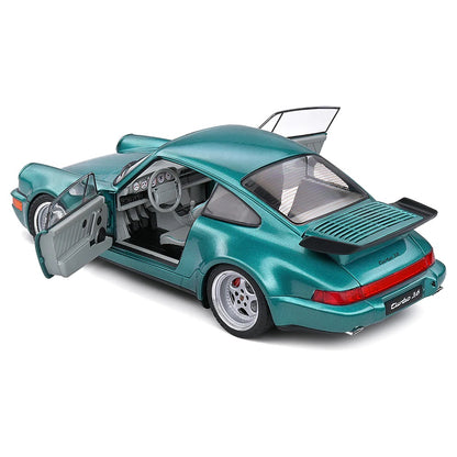 Solido 1991 Porsche 964 Turbo Wimbledon Green Metallic 1:18