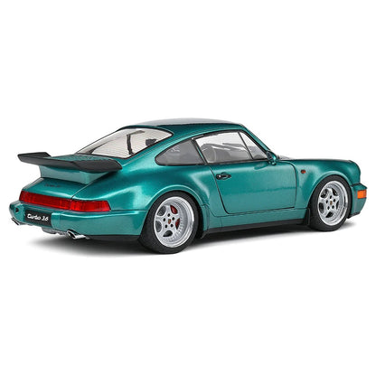 Solido 1991 Porsche 964 Turbo Wimbledon Green Metallic 1:18