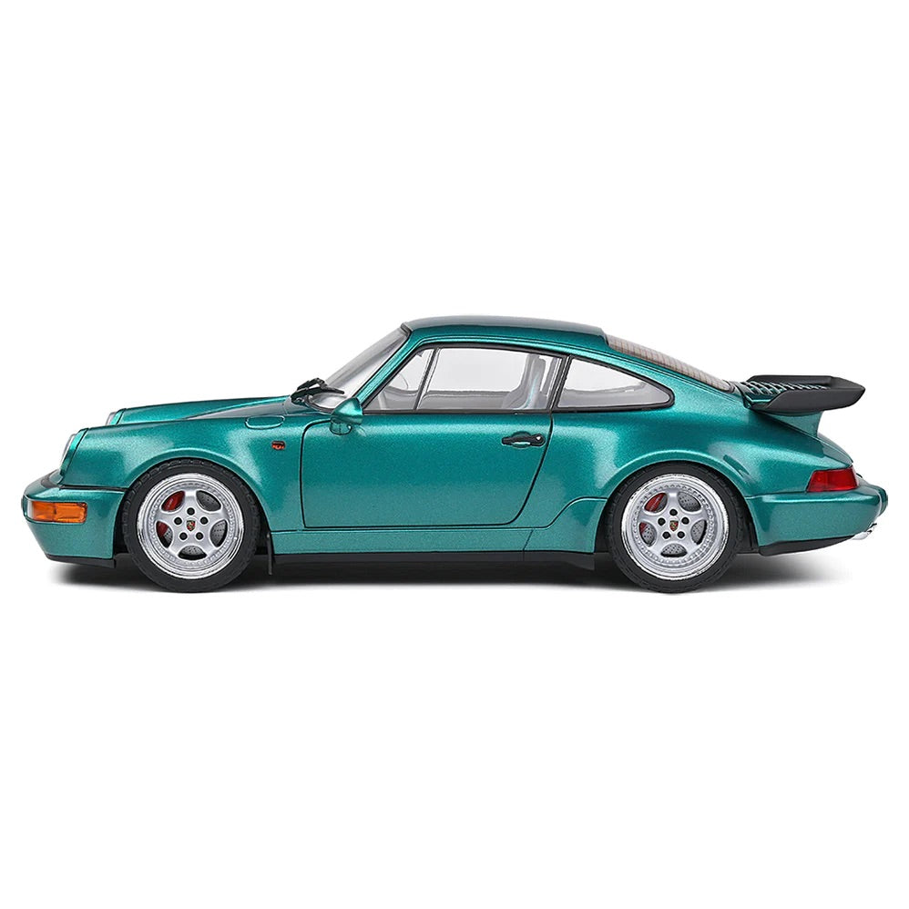 Solido 1991 Porsche 964 Turbo Wimbledon Green Metallic 1:18