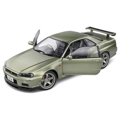 Solido 1:18 Nissan GT-R (R34) Green 1999