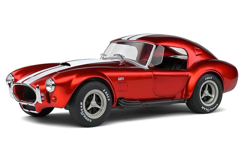 Solido 1965 Shelby Cobra 427 Mkii w/ Removable Hard Top Red 1:18