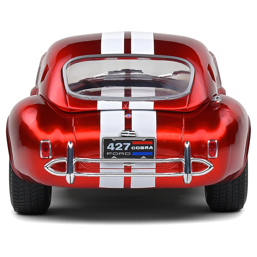 Solido 1965 Shelby Cobra 427 Mkii w/ Removable Hard Top Red 1:18