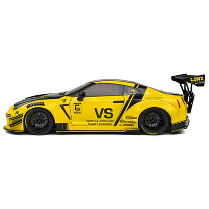 Solido 2020 Nissan GT-R (R35) w/ Liberty Walk Body Kit 2.0 Yellow 1:18