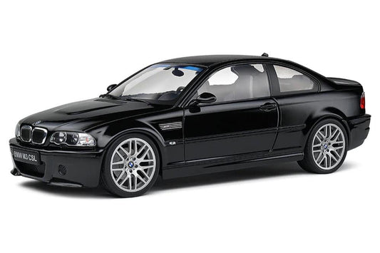 Solido 2003 BMW E46 CSL Black 1:18