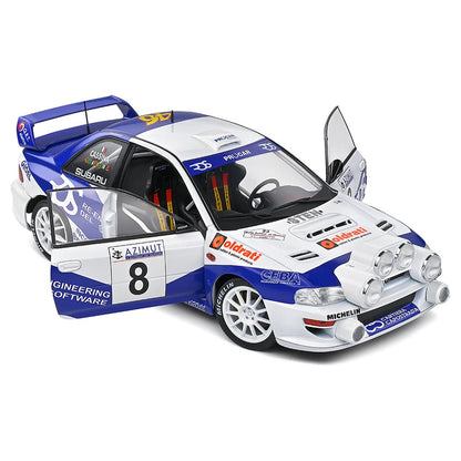 Solido 2000 Subaru Impreza S5 Wrc99 White Rally Azimut Di Monza 1:18