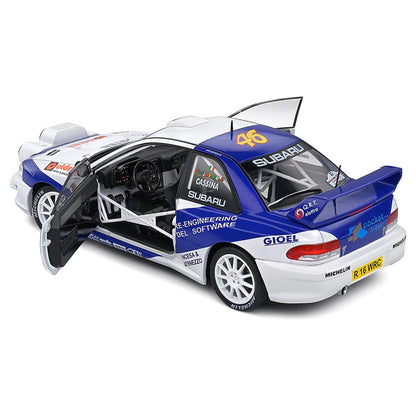 Solido 2000 Subaru Impreza S5 Wrc99 White Rally Azimut Di Monza 1:18