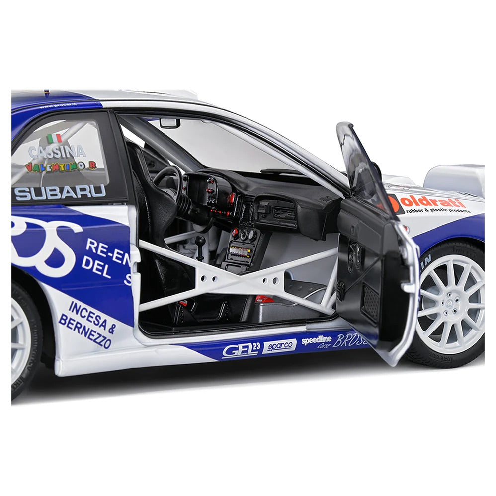 Solido 2000 Subaru Impreza S5 Wrc99 White Rally Azimut Di Monza 1:18