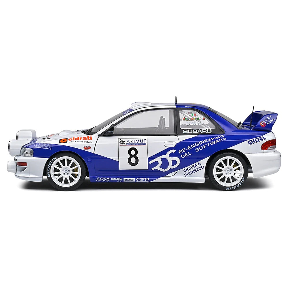 Solido 2000 Subaru Impreza S5 Wrc99 White Rally Azimut Di Monza 1:18