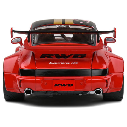 Solido Porsche 911 964 RWB Sakura Red 1:18