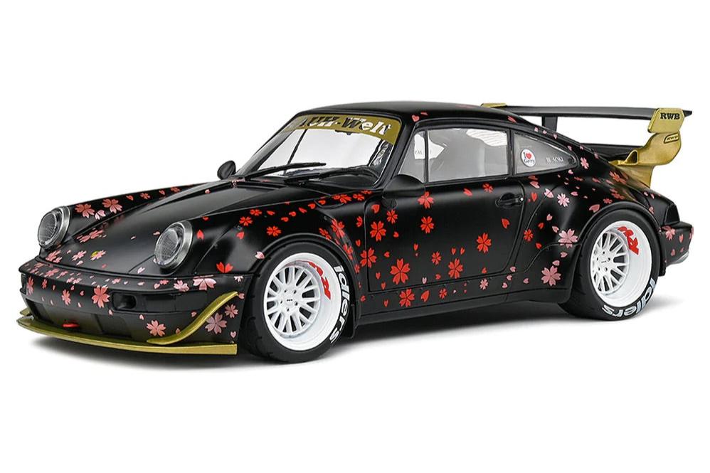 Solido 2021 Porsche RWB Bodykit Aoki Black 1:18