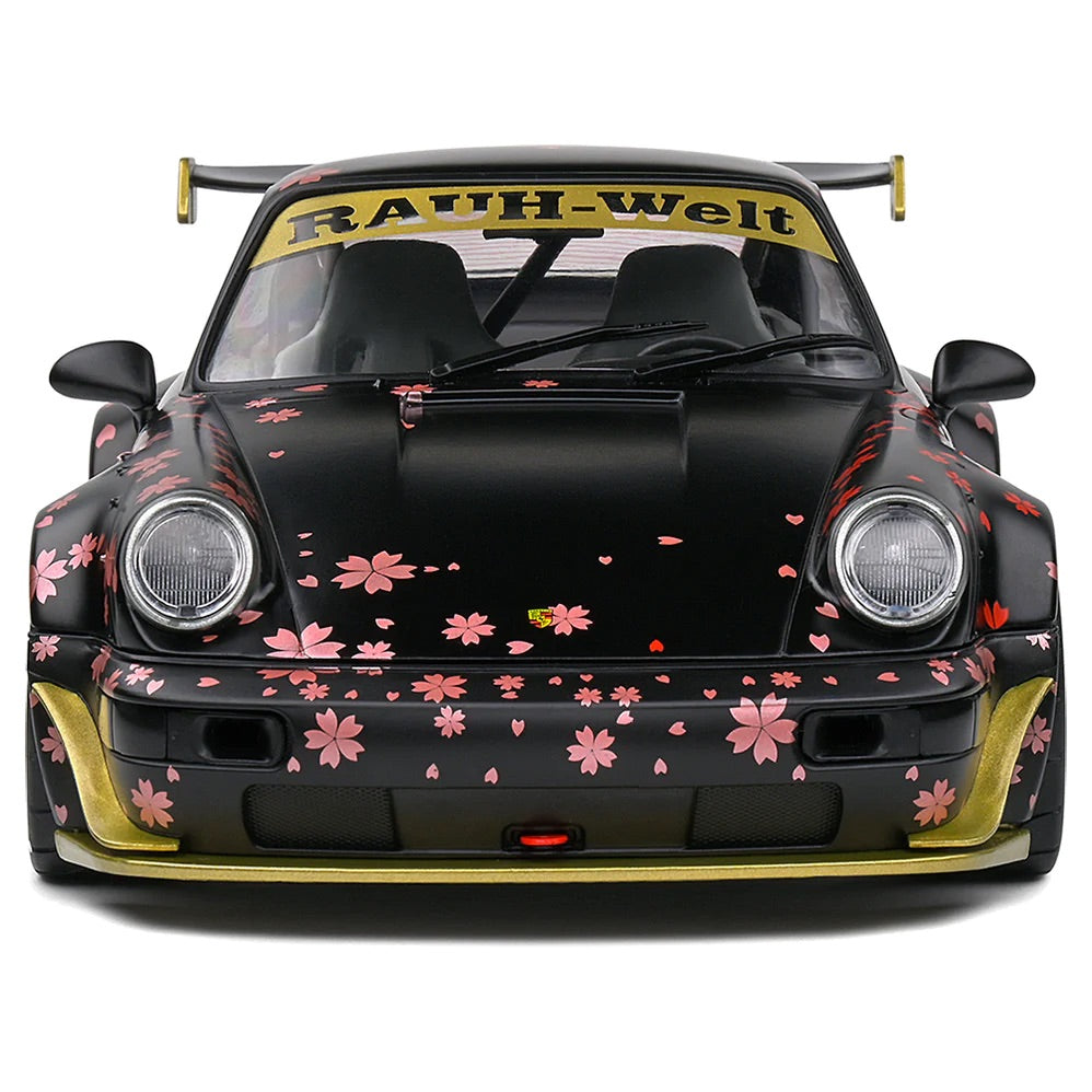 Solido 2021 Porsche RWB Bodykit Aoki Black 1:18