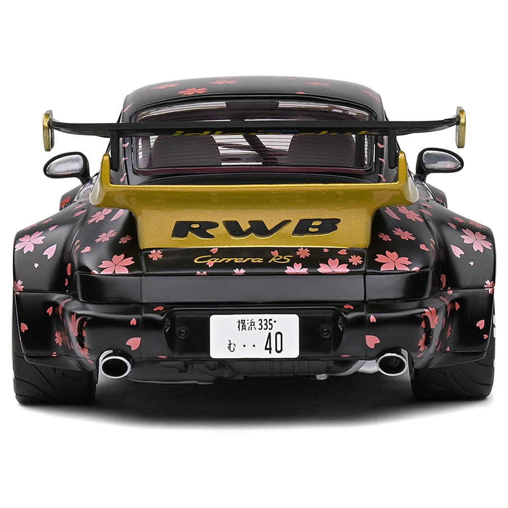 Solido 2021 Porsche RWB Bodykit Aoki Black 1:18