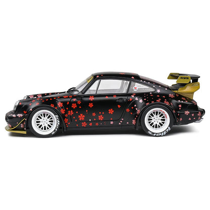 Solido 2021 Porsche RWB Bodykit Aoki Black 1:18