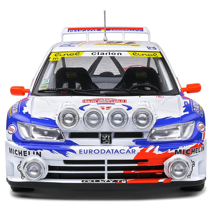 Solido 1:18 1992 Peugeot 306 Maxi Night Version White Rally De Montecarlo