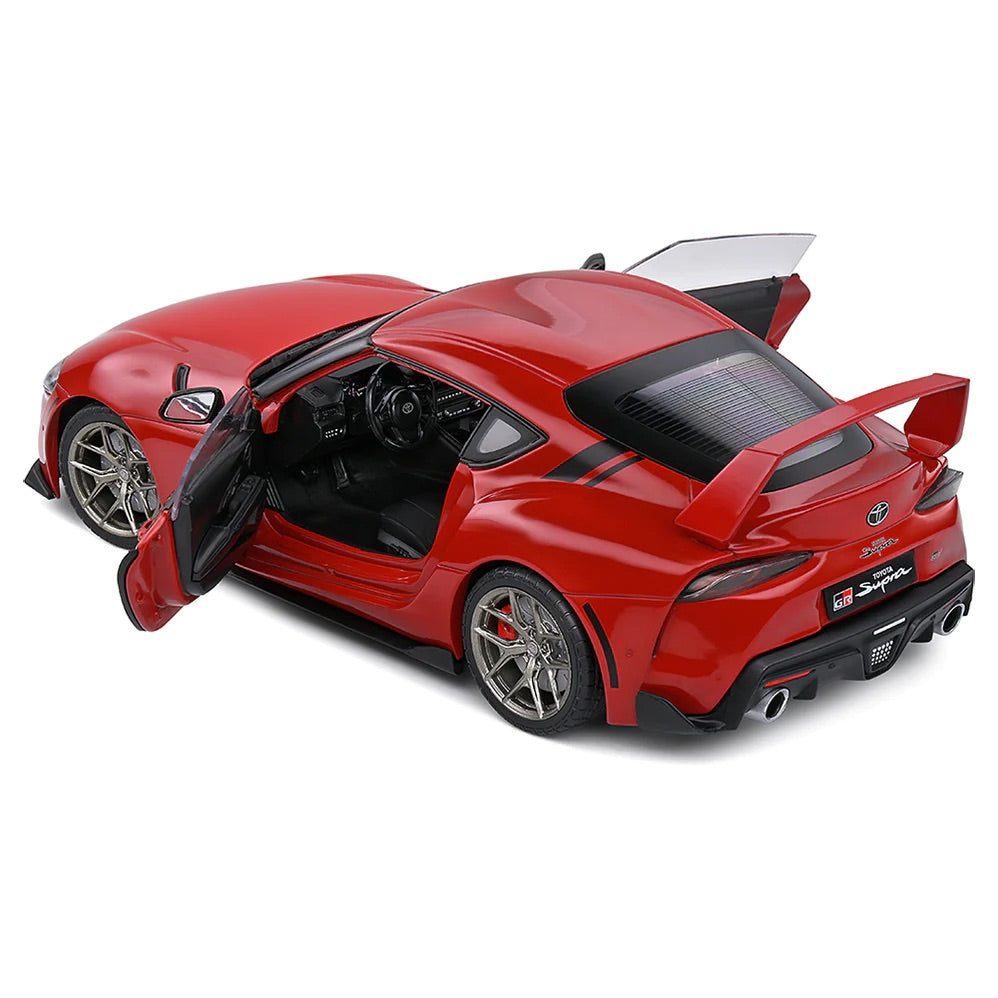 Solido 2023 Toyota GR Supra (A90) Streetfighter Prominance Red 1:18