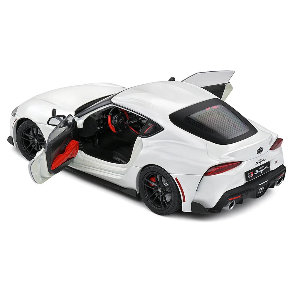 Solido 2023 Toyota GR Supra A90 White 1:18