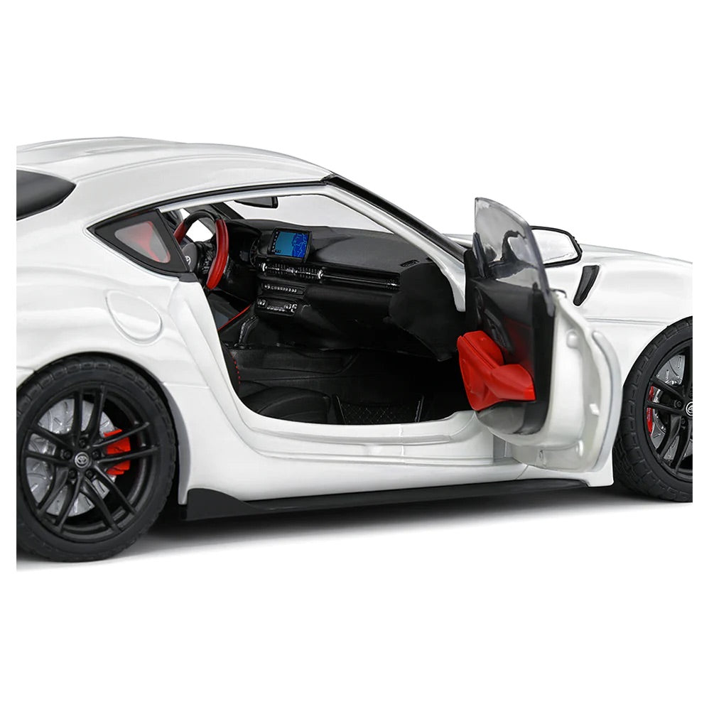 Solido 2023 Toyota GR Supra A90 White 1:18