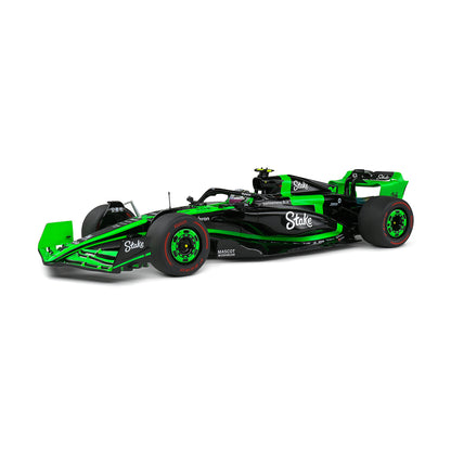 Solido Kick Sauber F1 Team C44 Black Z. Guanyu Bahrain GP 2024 1:18