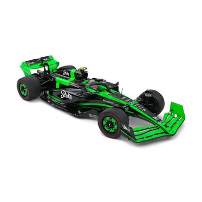 Solido Kick Sauber F1 Team C44 Black Z. Guanyu Bahrain GP 2024 1:18