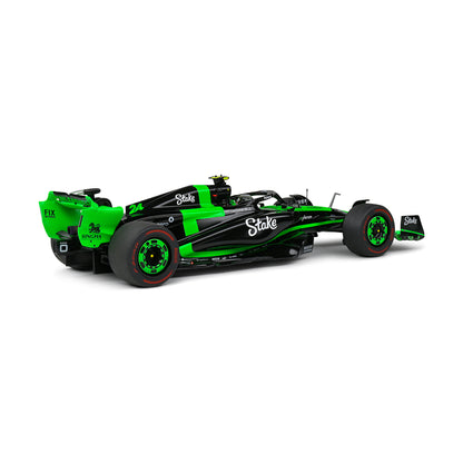 Solido Kick Sauber F1 Team C44 Black Z. Guanyu Bahrain GP 2024 1:18