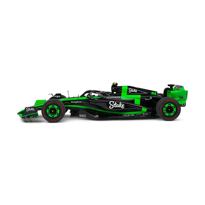 Solido Kick Sauber F1 Team C44 Black Z. Guanyu Bahrain GP 2024 1:18