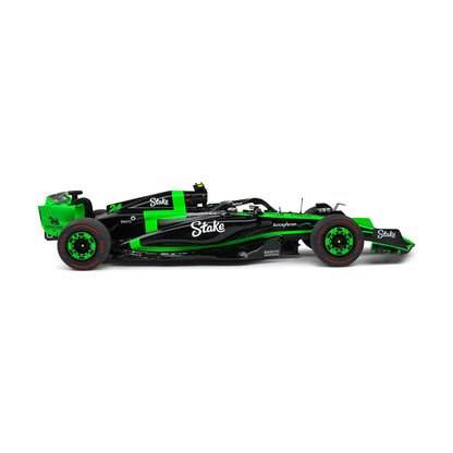 Solido Kick Sauber F1 Team C44 Black Z. Guanyu Bahrain GP 2024 1:18