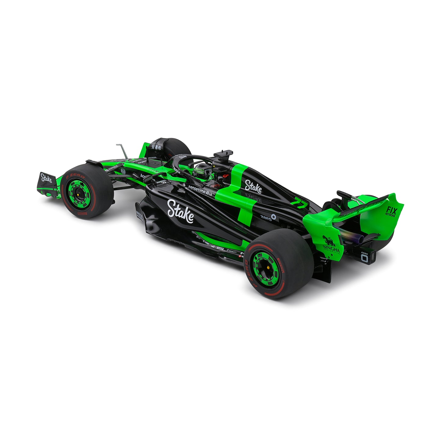 Solido Kick Sauber F1 Team C44 Black V. Bottas Japan GP 2024 1:18