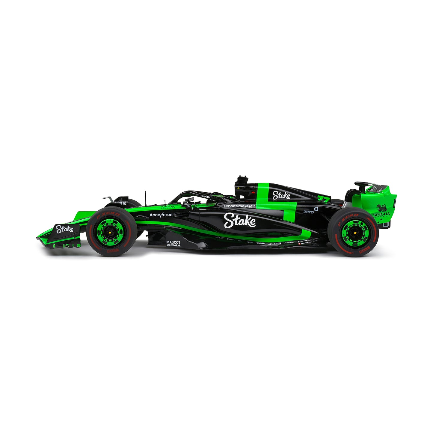 Solido Kick Sauber F1 Team C44 Black V. Bottas Japan GP 2024 1:18