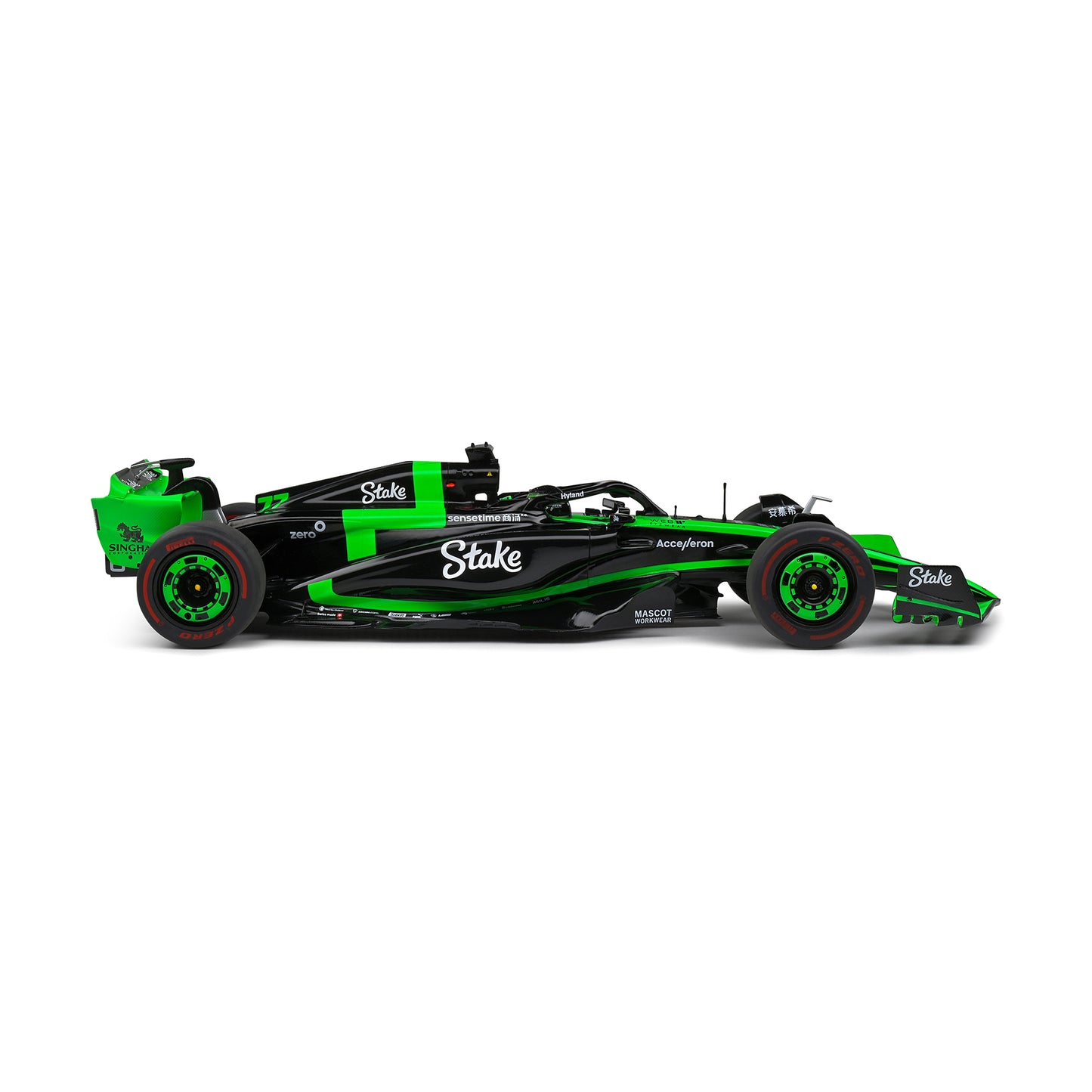 Solido Kick Sauber F1 Team C44 Black V. Bottas Japan GP 2024 1:18