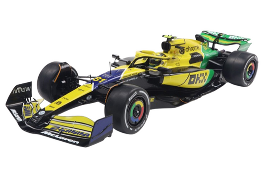 Solido Mclaren F1 Team MCL38 Yellow E. Piastri Monaco GP 2024 1:18